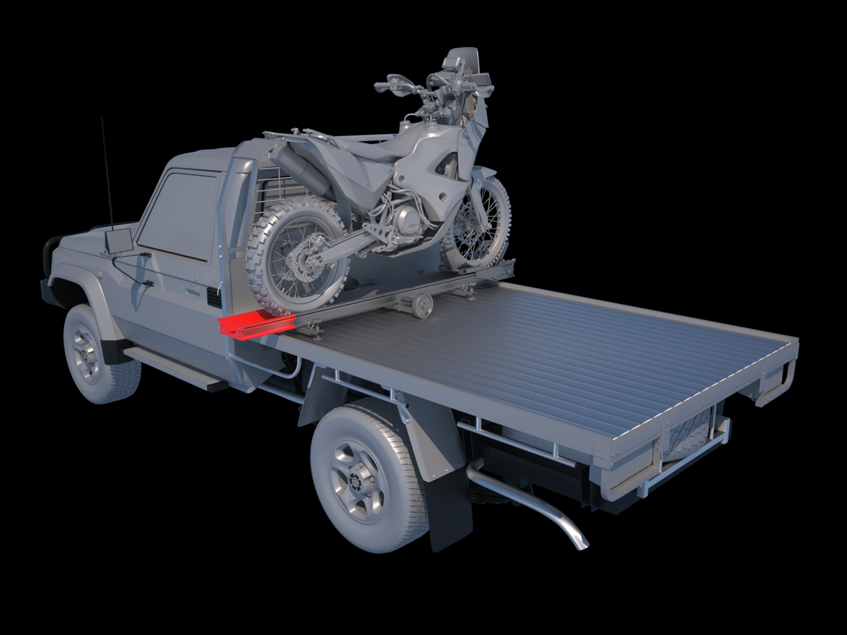 AR-004 퍼머넌트 익스텐더 — 리프트업 4x4에 적용한 모습